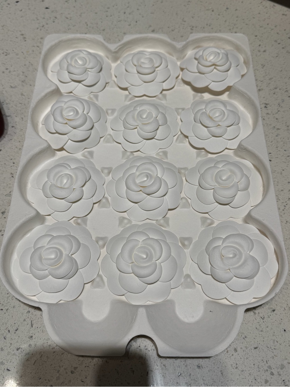 Chanel camellia White Floral flowers authentic